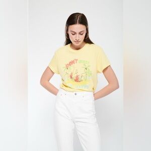 NWT! Special edition! RE/DONE Hanes 70 loose be happy tee collectible vintage